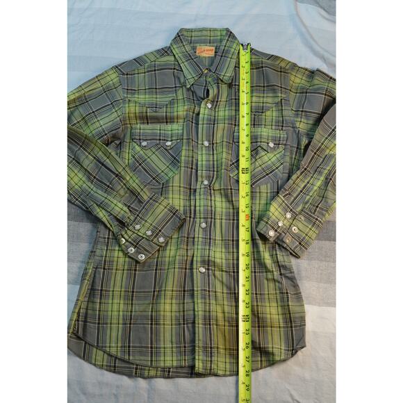 vintage Gold Star Sanforized plaid shirt - Picture 3 of 7